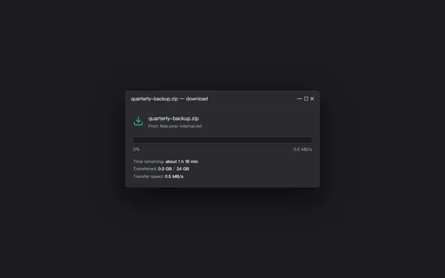 Downloading